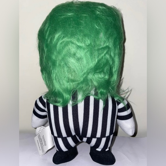 Tim Burton Beetlejuice Plush 8" Collectible Ruz Warner Bros Halloween BRAND NEW - Picture 2 of 4